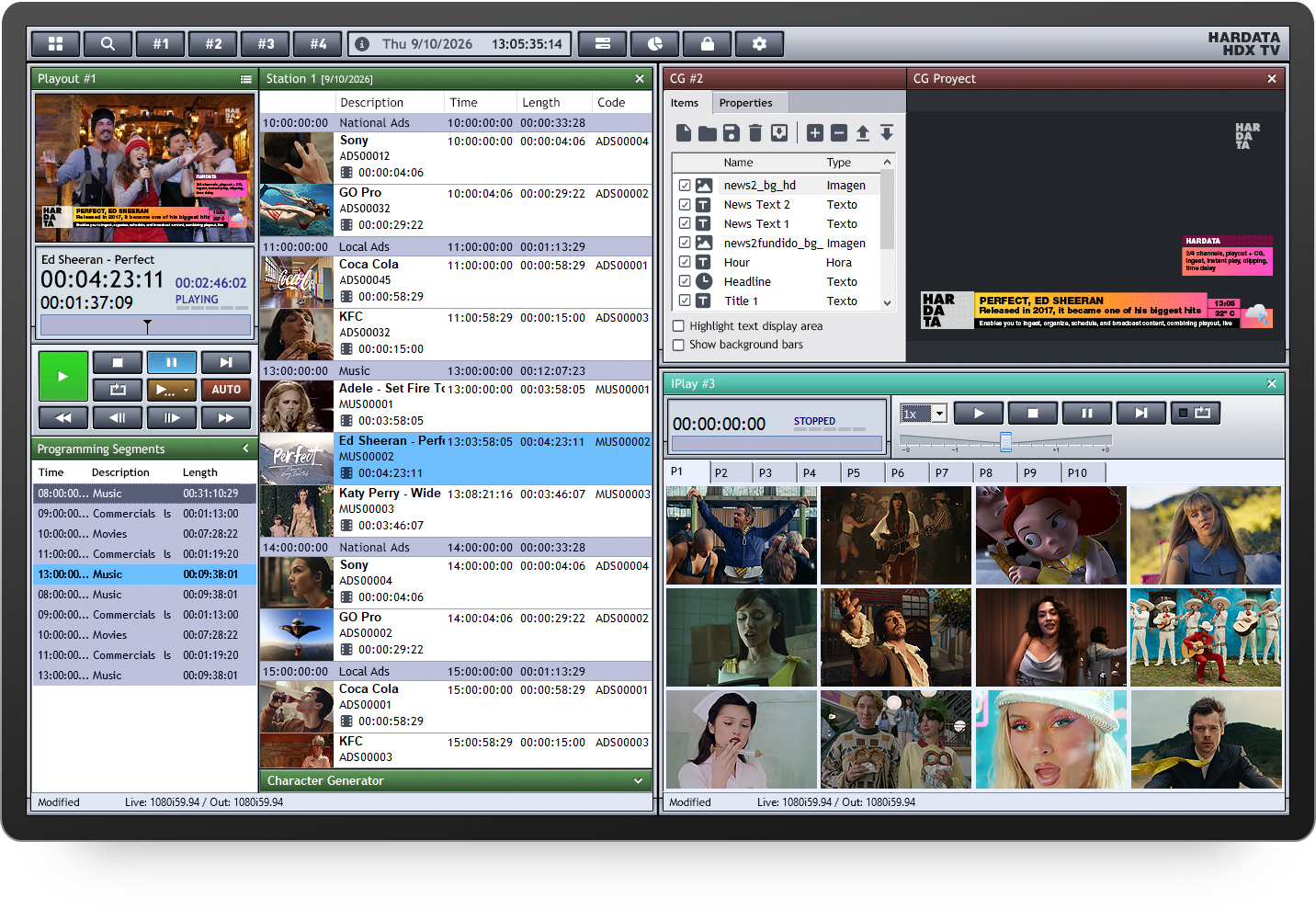 HARDATA HDX TV