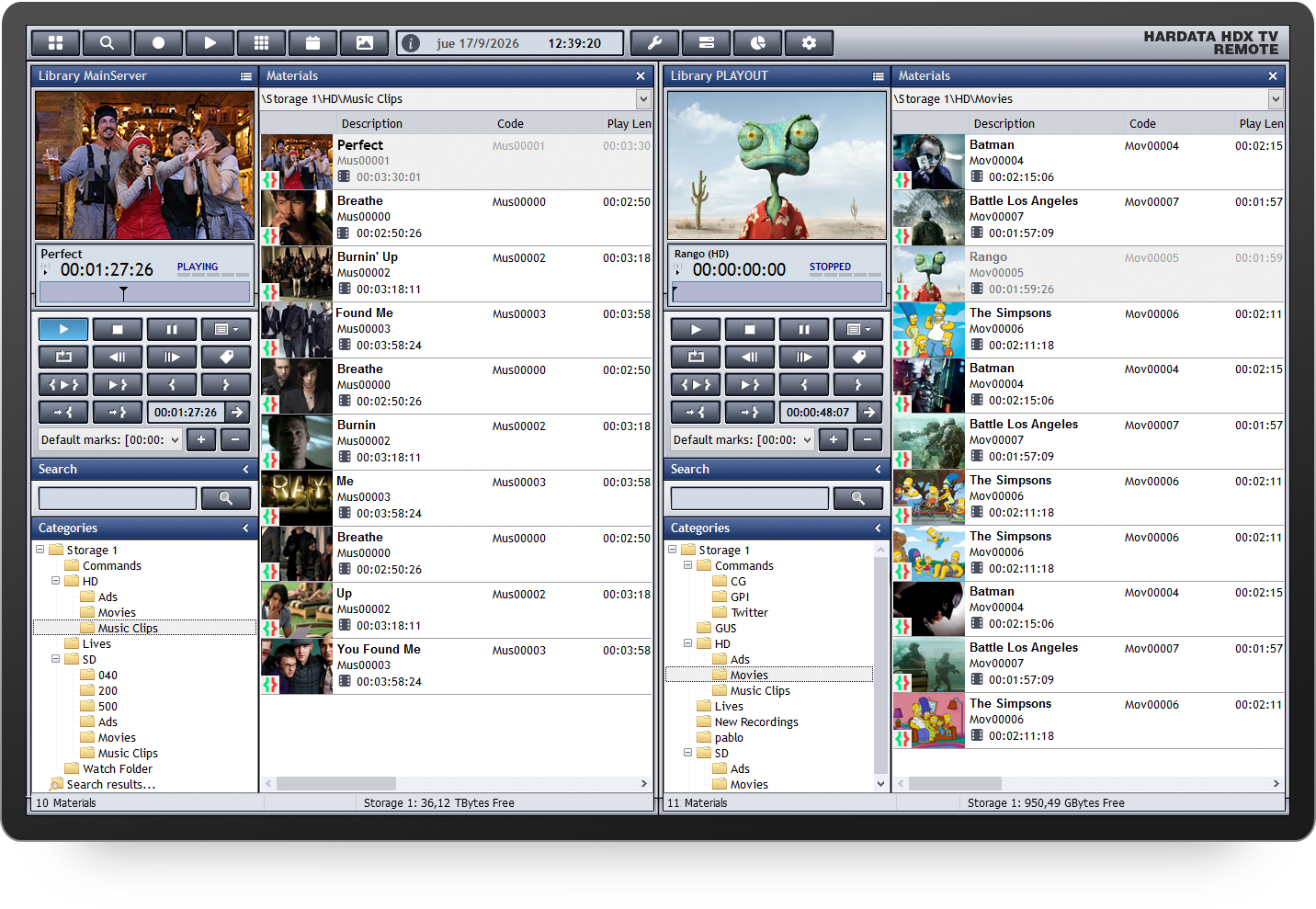 HARDATA HDX TV REMOTE